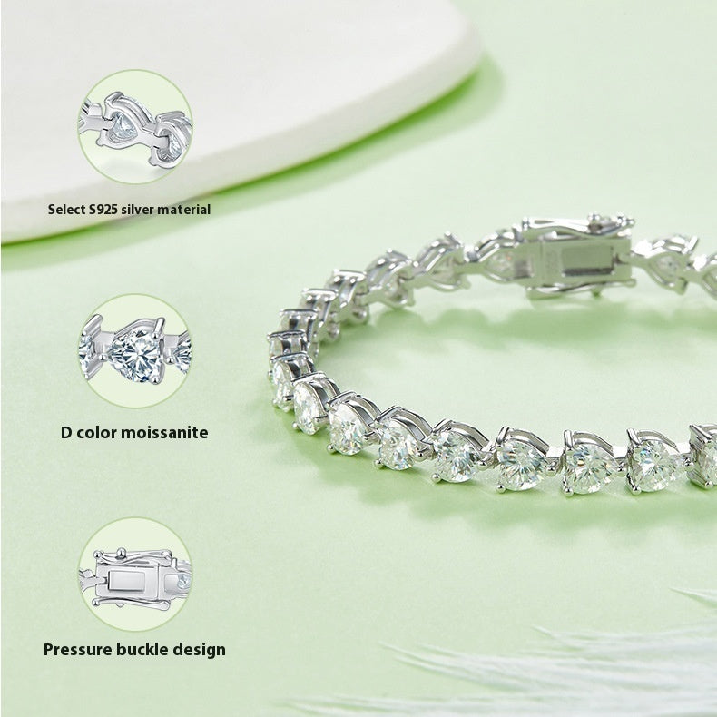 S925 Silver Bracelet - Bon Mercado