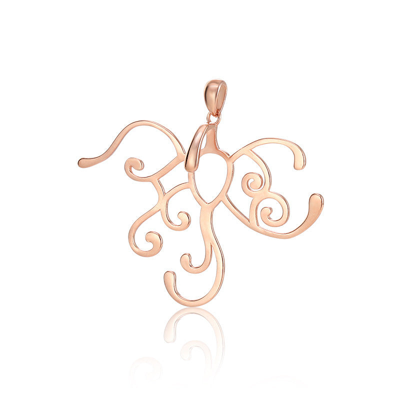 925 Sterling Silver Pendant Empty Holder Women