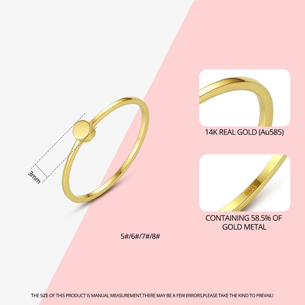 14K Solid gold ring