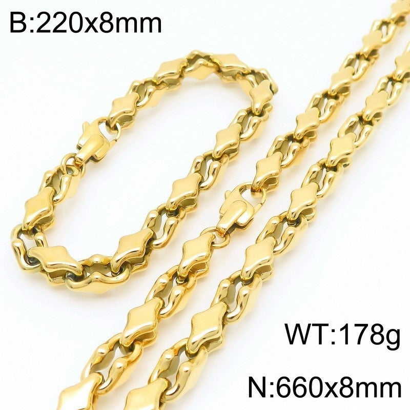 High-end Personalized All-match Necklace Bracelet