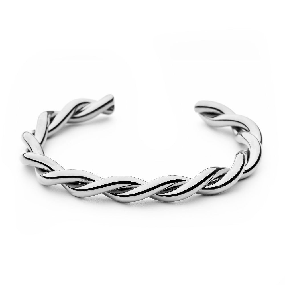 Open Twisted Bracelet Exaggerated Popular Personalized