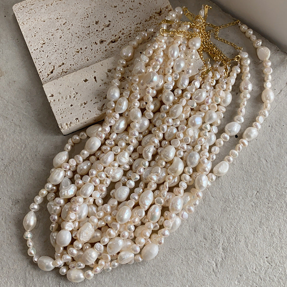 Simple Style Elegant Art Pearl Necklace