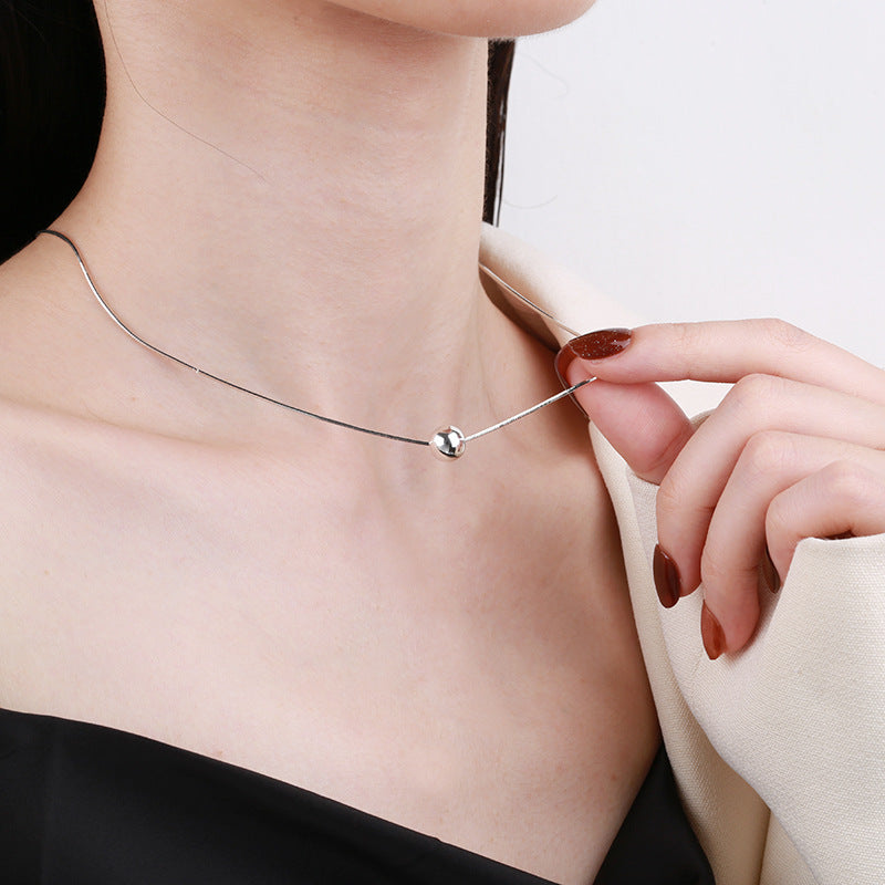 Small Balls Exquisite Clavicle Chain Necklace