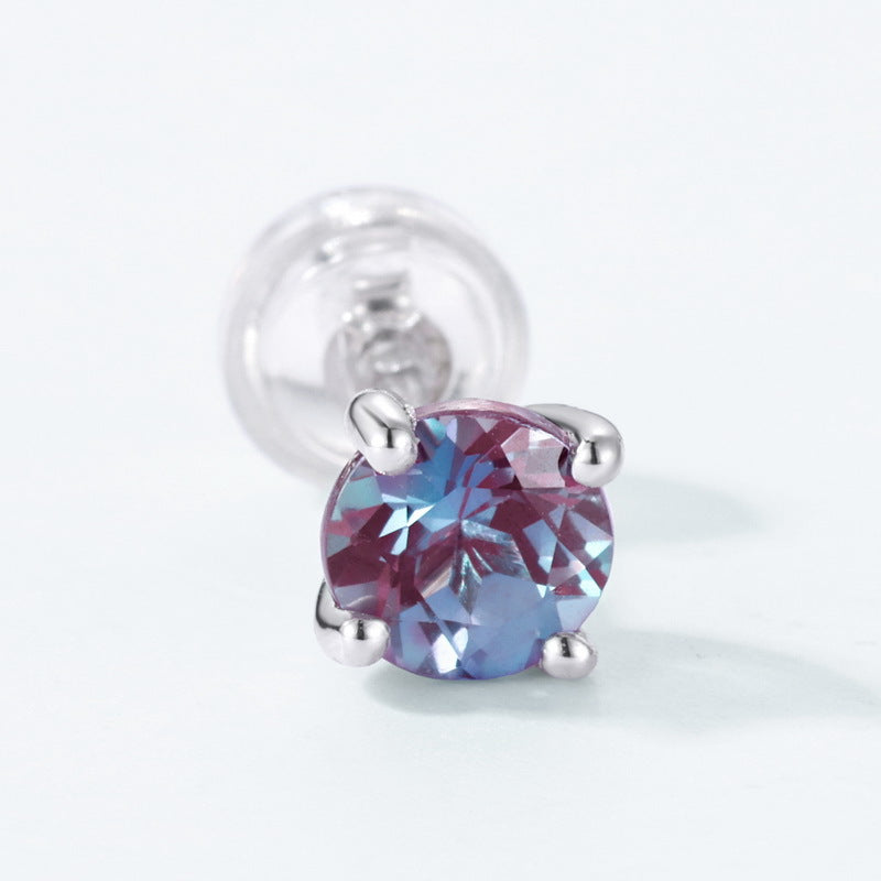 All-match Simple Style Alexander Stone Ear Studs
