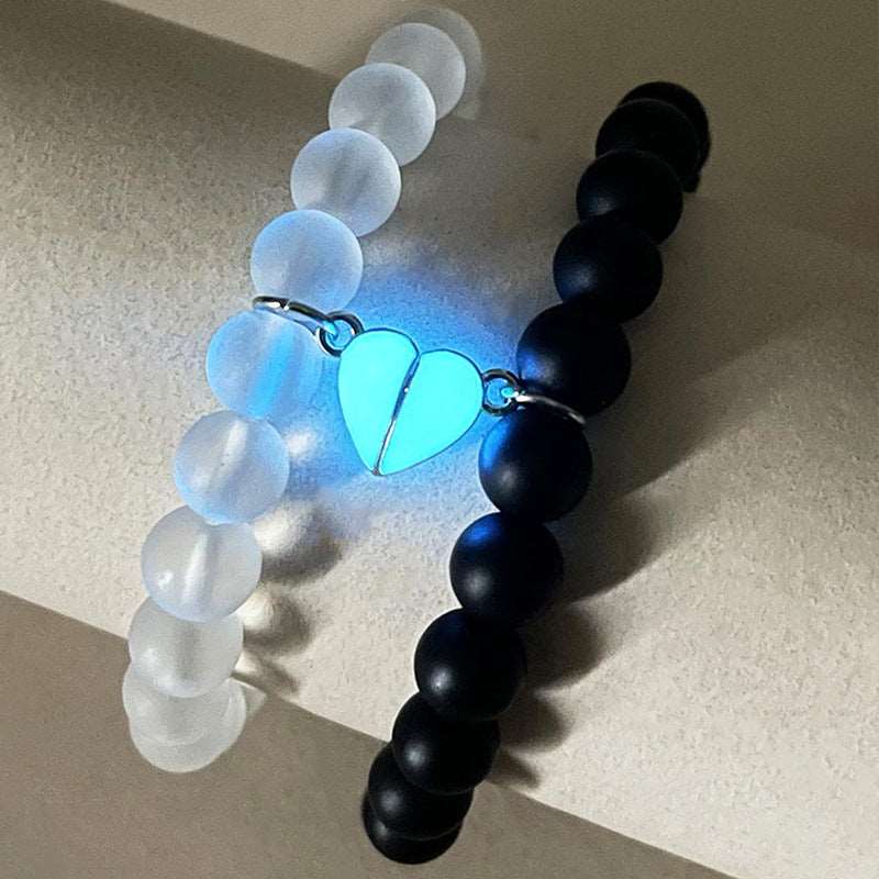Couple Crown Luminous Heart Luminous Bracelet