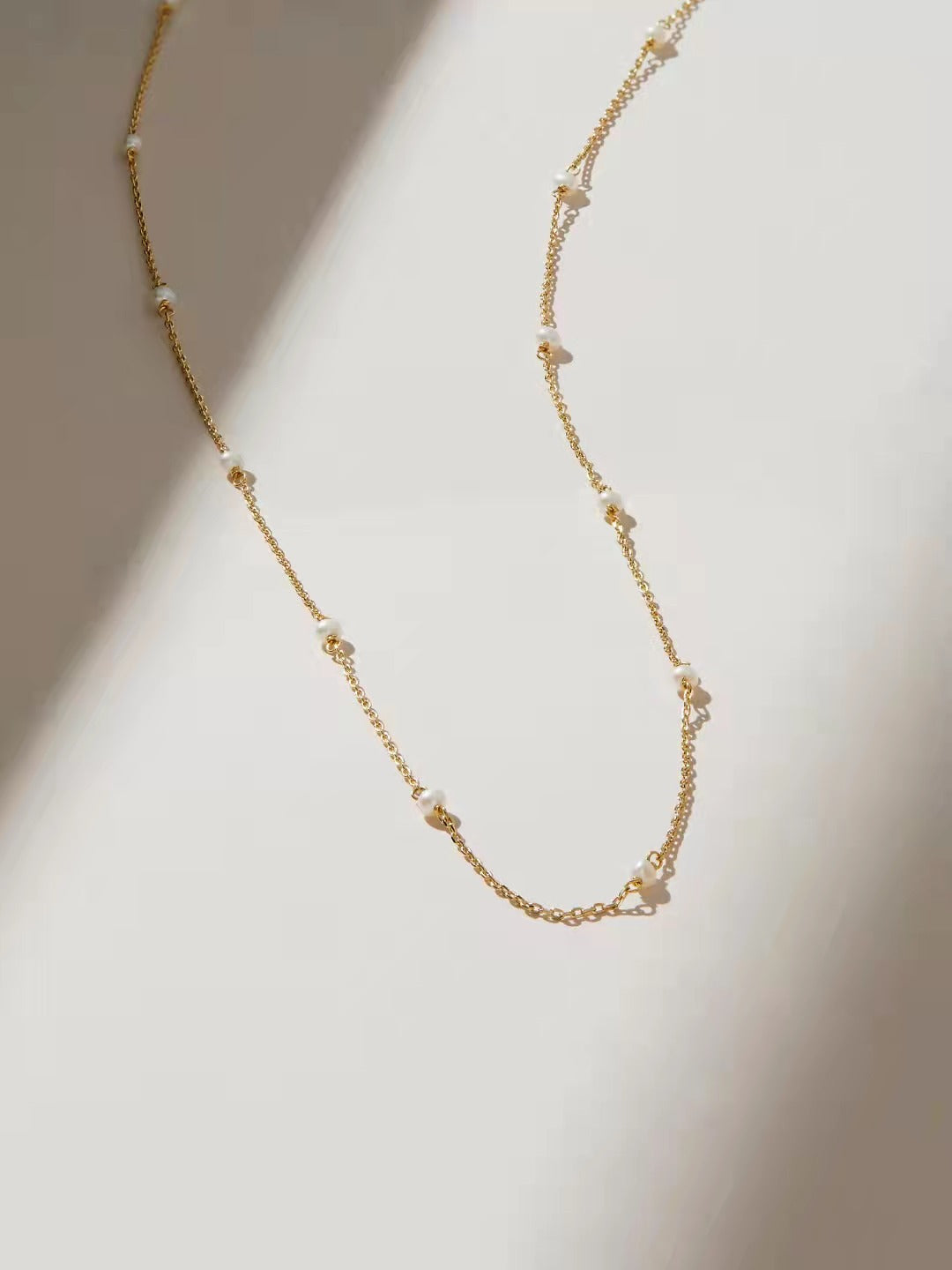 Women's Korean-style Simple All-match Natural Freshwater Pearl Necklace