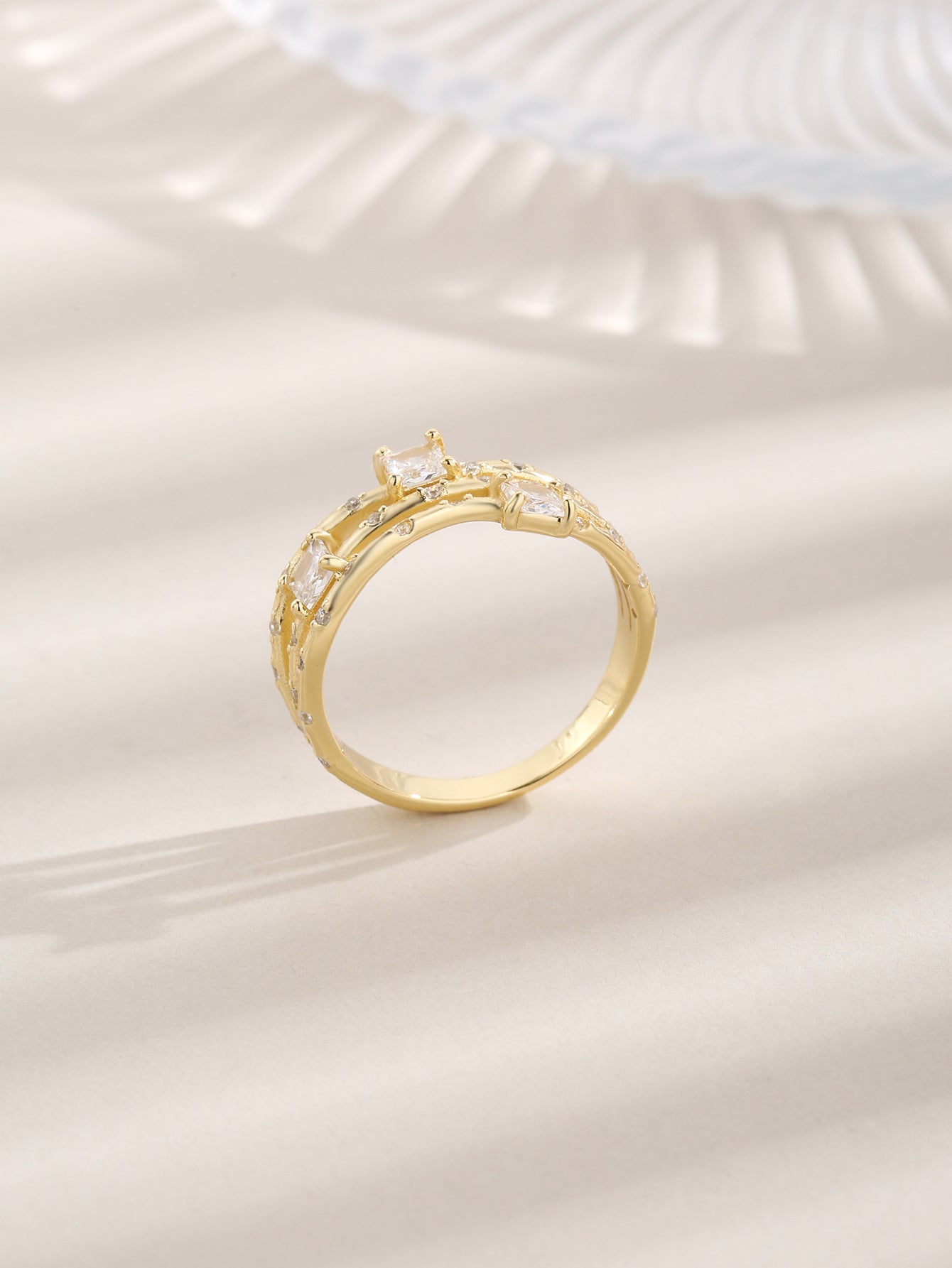Simple Zircon Ring