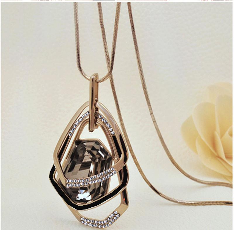 Long Necklaces & Pendants for Women Maxi Collier X218G