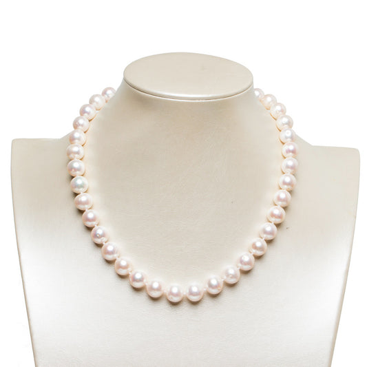 Temperament Classic Mother Chain Simple Atmosphere Freshwater Pearl White