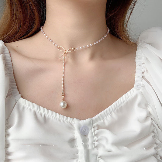 New Niche Design Pearl Necklace Women's Fashion Cool Wind 1style