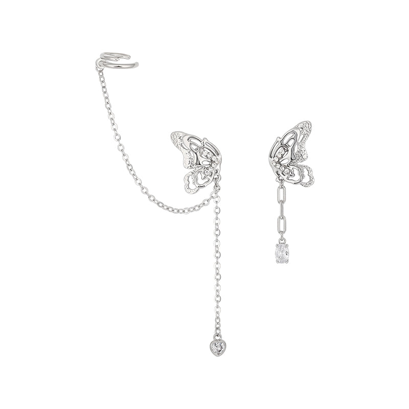 Butterfly Integrated Design Special Interest Light Luxury High-grade Eardrops