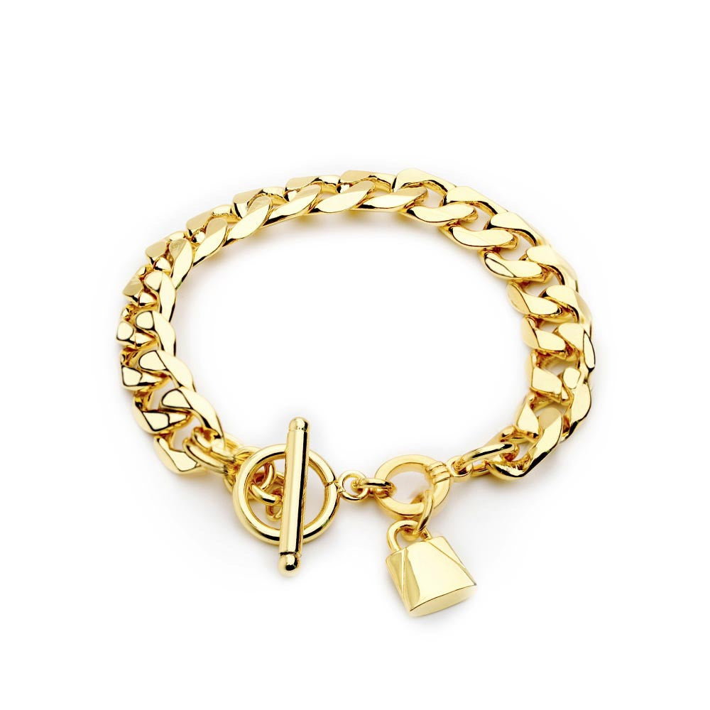 Bracelet Lock Your Heart Bracelet Jewelry Bracelet New Gold