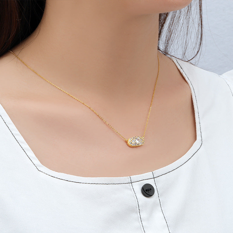 Niche Style Geometric Clavicle Chain Jewelry