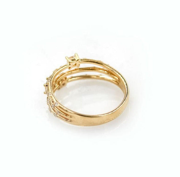 Simple Zircon Ring