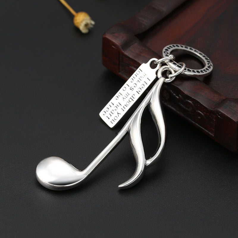 Letter Card Note Personalized Pendant Style2 Single Pendant Pure Silver