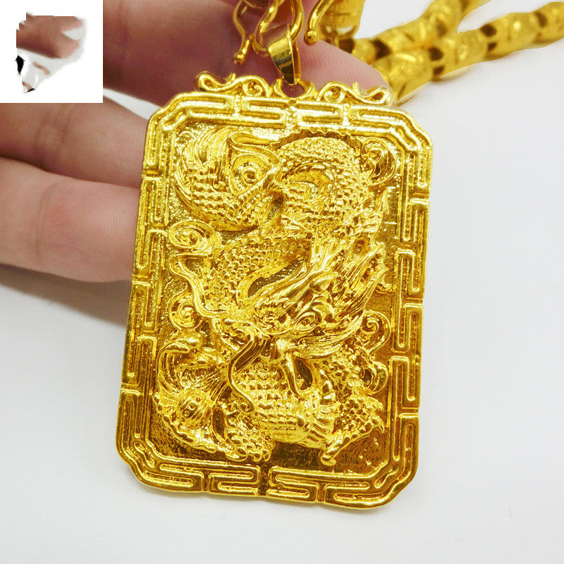 Solid 40g Dragon Pendant