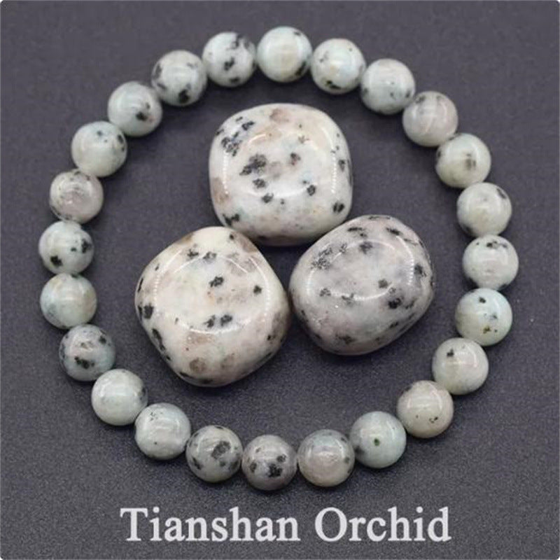 Natural Stone Elastic String Beaded Bracelet Style33