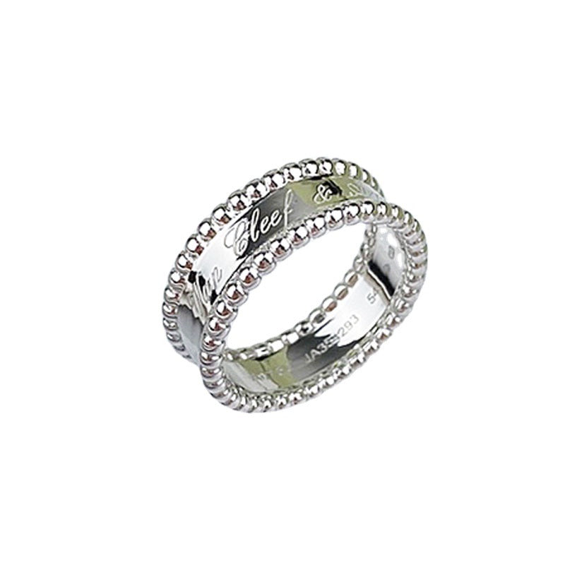 Women's Personality Plating 18k Letter Ring